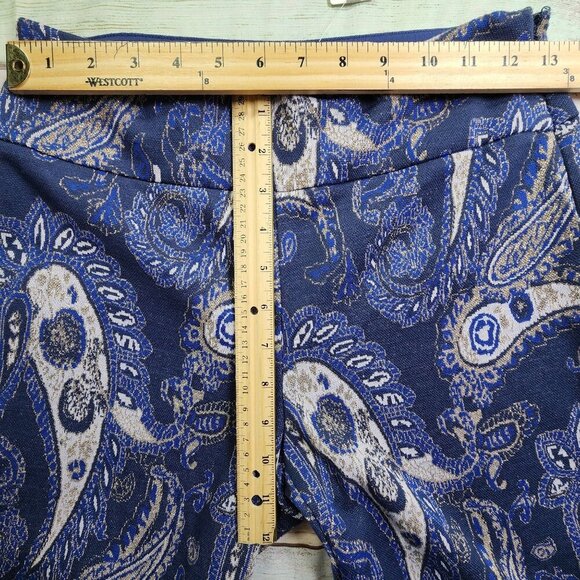 Maeve By Anthropologie Paisley Wide-Leg Pants Women's Size 4 - Picture 8 of 10